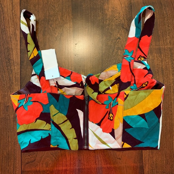 ASTR Catalina tropical crop top - Picture 4 of 6